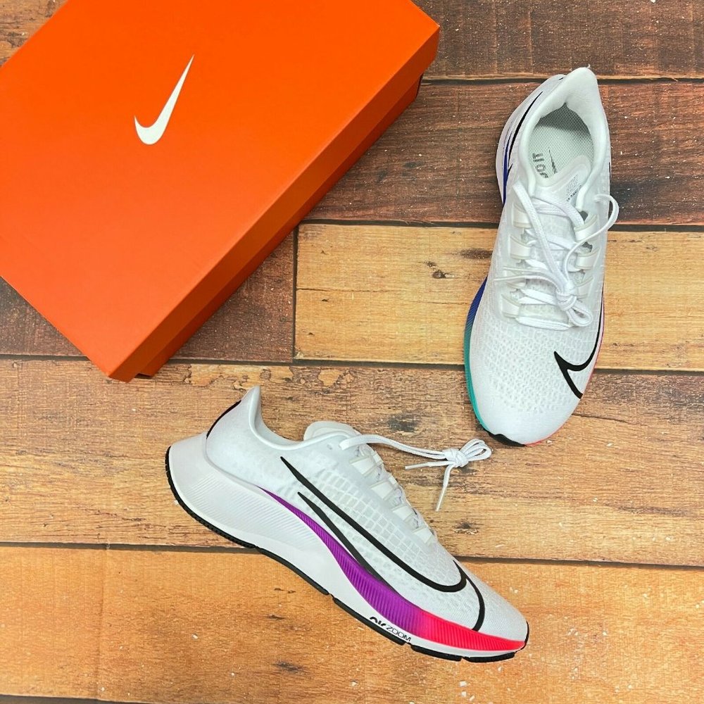 Nike Women's Air Zoom Pegasus 37 White Running Shoes